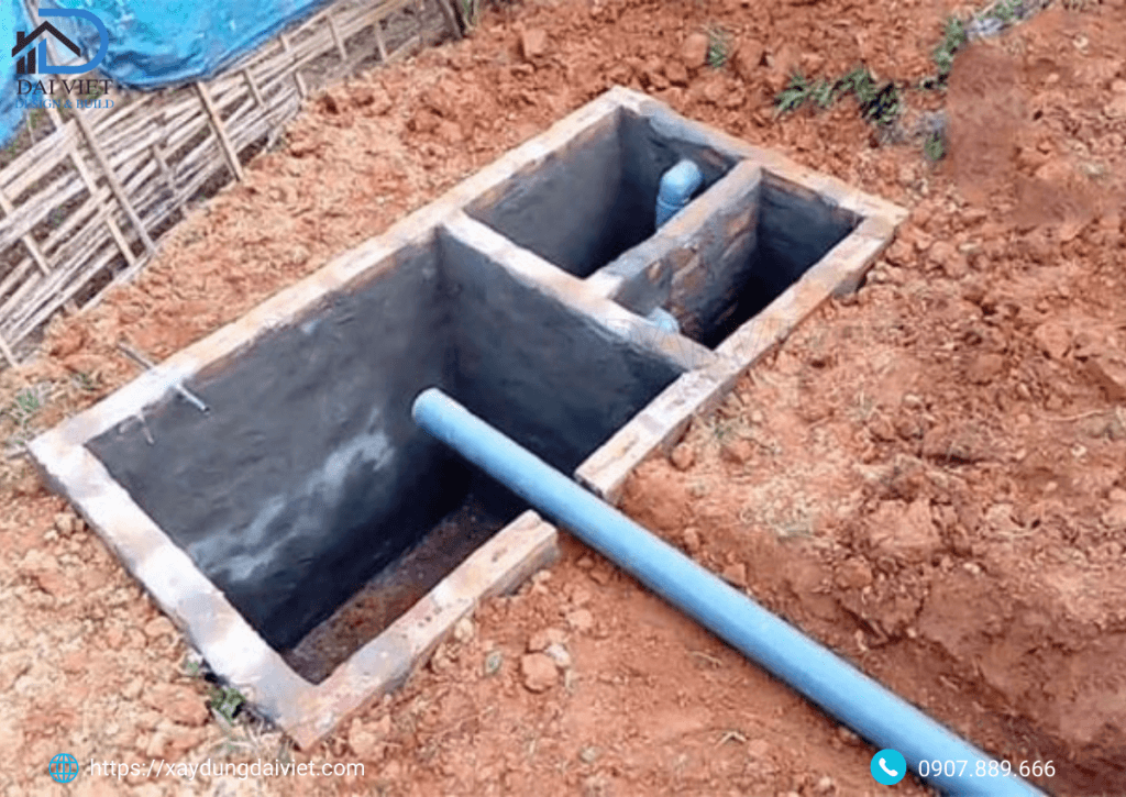 Thi công bể phốt