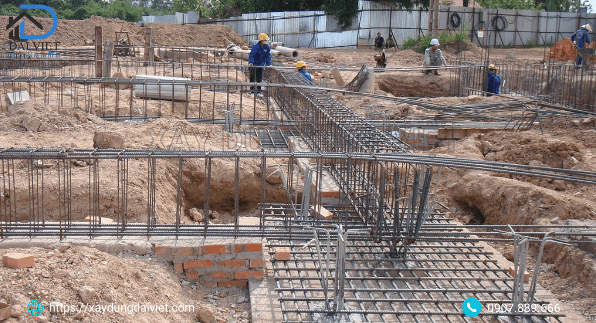 Thi công móng cọc