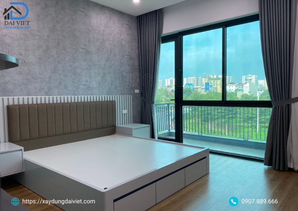 Ảnh thi công nội thất phòng ngủ