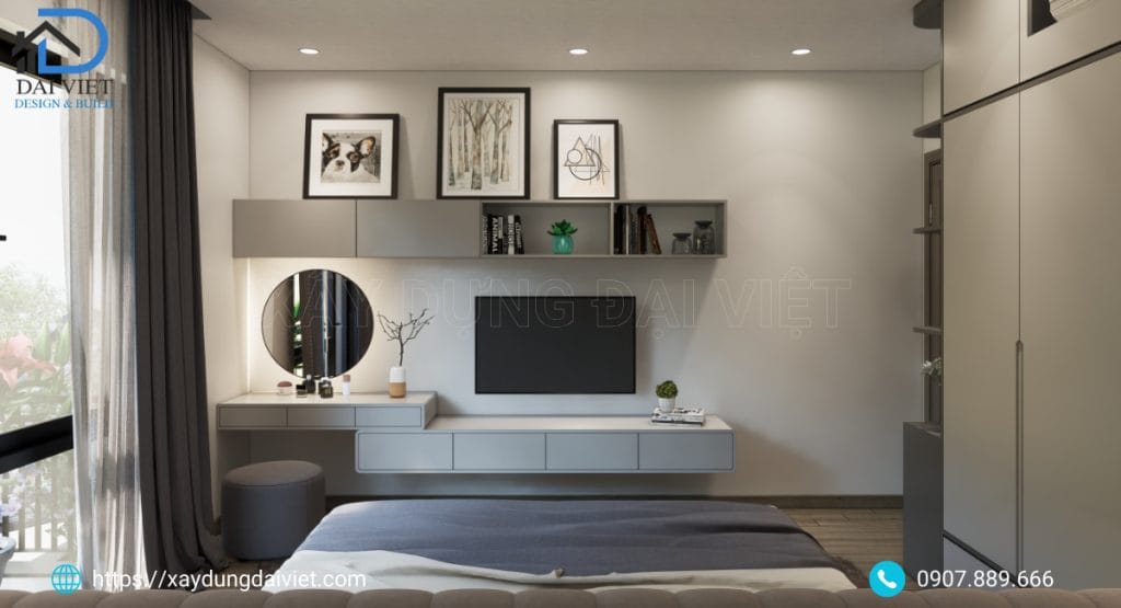 Nội thất phòng ngủ con trai