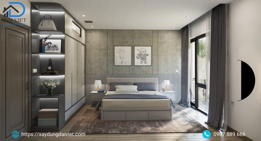 Nội thất phòng ngủ con trai