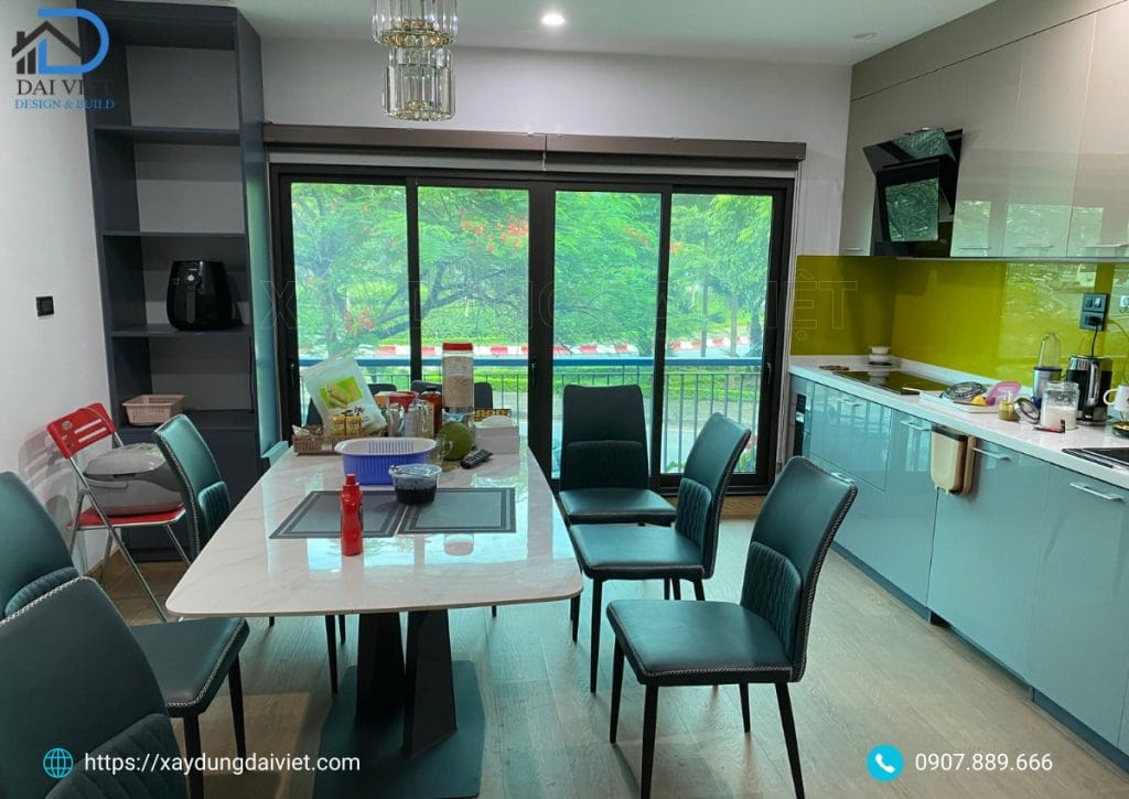 Thi công nội thất phòng bếp