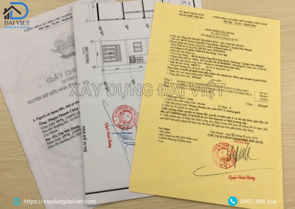 Hồ sơ xin phép xây dựng