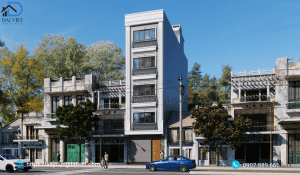 Mặt tiền mang phong cách tân cổ điển