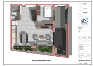Mặt bằng tầng 1