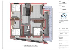 Mặt bằng tầng 2